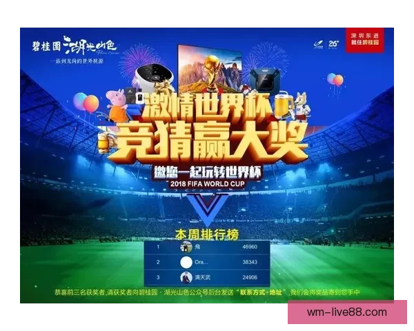 燃情世界杯竞猜盛宴 赢取丰厚好礼活动开启